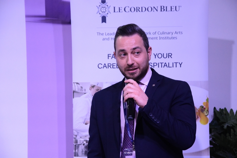 Le Cordon Bleu live cooking demonstration with Chef Emil Minev